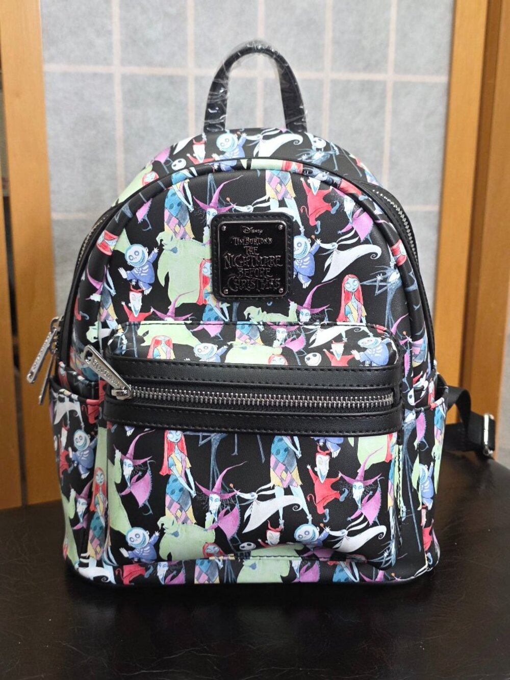 NWT Loungefly Disney Tim Burton's The Nightmare Before Christmas Mini Backpack